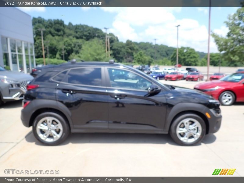 Ultra Black / Gray/Black 2022 Hyundai Kona SEL AWD