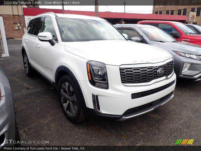 Snow White Pearl / Black 2020 Kia Telluride S AWD