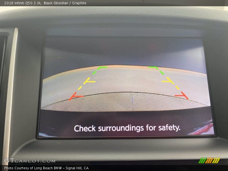 Black Obsidian / Graphite 2018 Infiniti Q50 3.0t