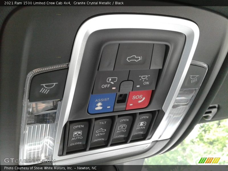 Granite Crystal Metallic / Black 2021 Ram 1500 Limited Crew Cab 4x4