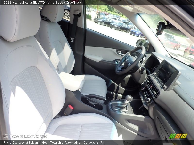 Front Seat of 2022 Kona SEL AWD
