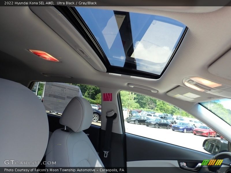 Ultra Black / Gray/Black 2022 Hyundai Kona SEL AWD