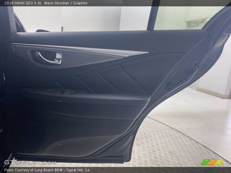Black Obsidian / Graphite 2018 Infiniti Q50 3.0t