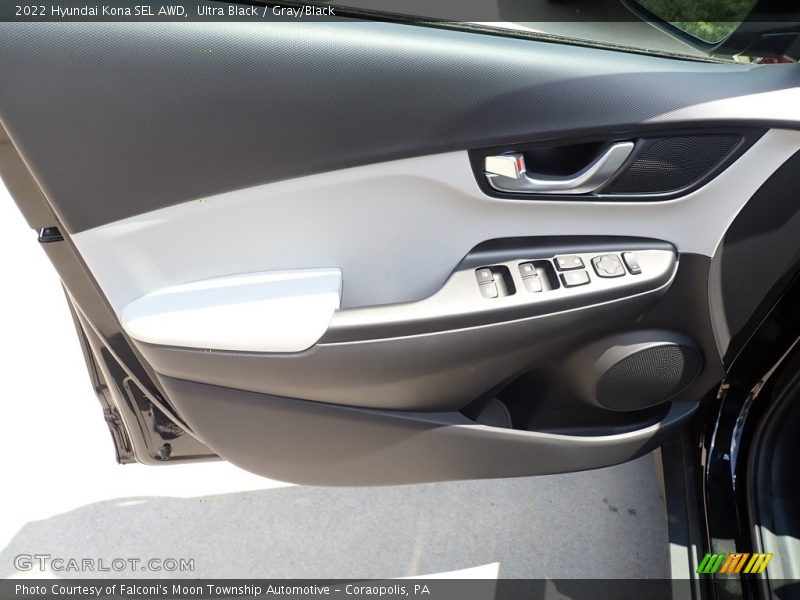 Ultra Black / Gray/Black 2022 Hyundai Kona SEL AWD