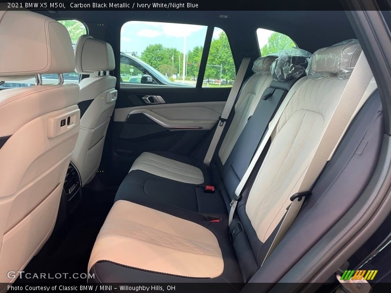 Rear Seat of 2021 X5 M50i