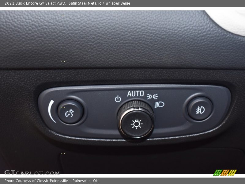 Satin Steel Metallic / Whisper Beige 2021 Buick Encore GX Select AWD