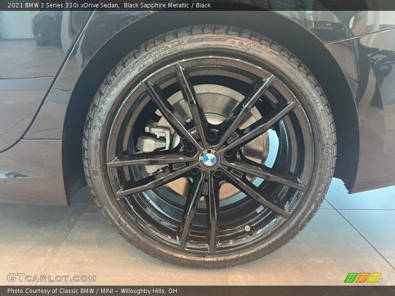 Black Sapphire Metallic / Black 2021 BMW 3 Series 330i xDrive Sedan