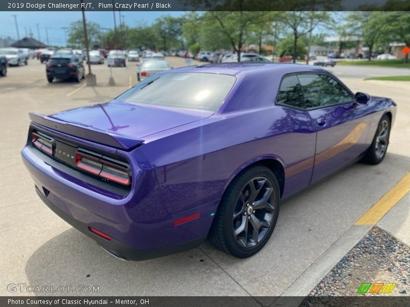 Plum Crazy Pearl / Black 2019 Dodge Challenger R/T