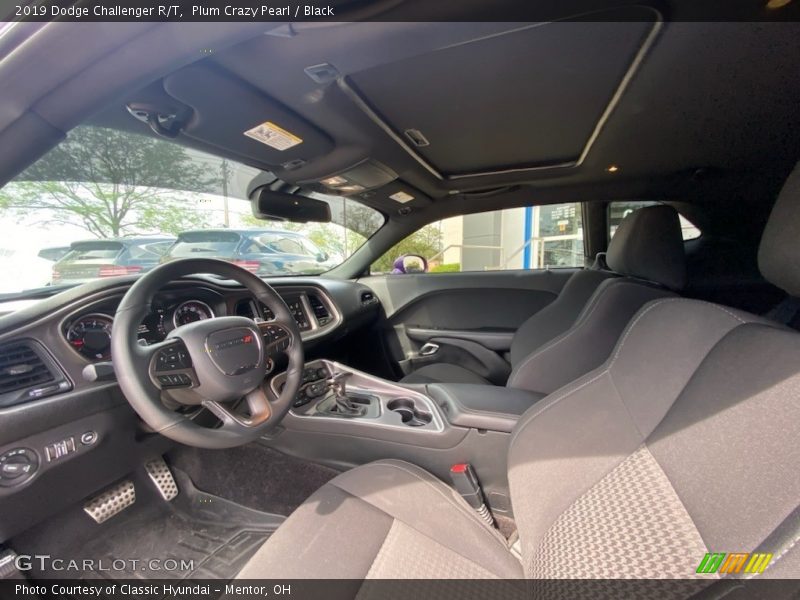 Front Seat of 2019 Challenger R/T