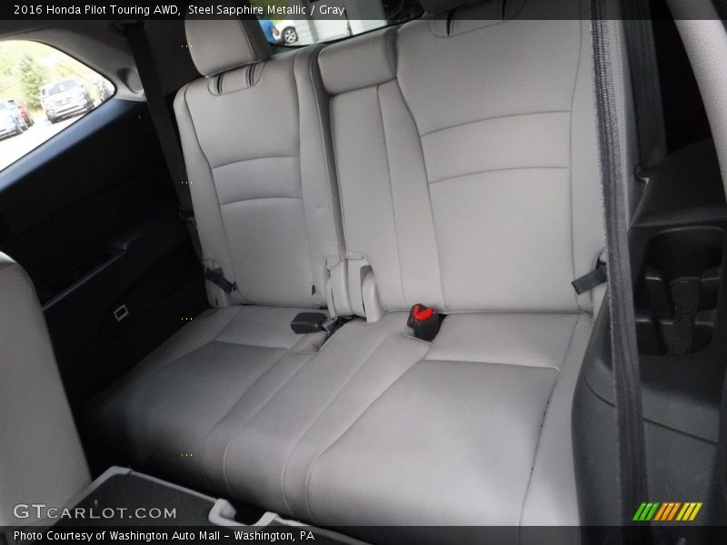 Rear Seat of 2016 Pilot Touring AWD