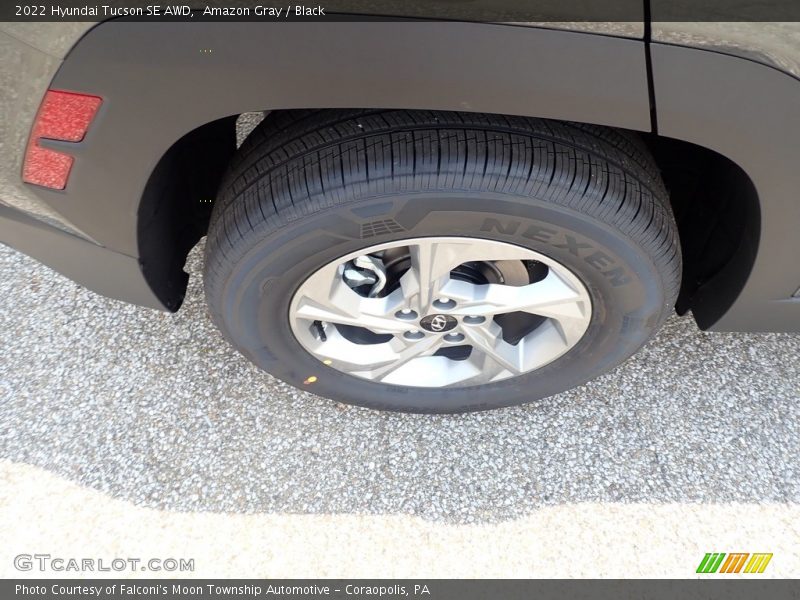 Amazon Gray / Black 2022 Hyundai Tucson SE AWD