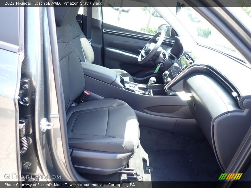 Amazon Gray / Black 2022 Hyundai Tucson SE AWD