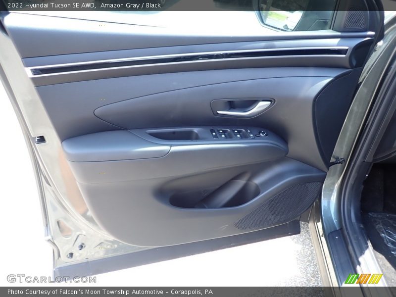 Amazon Gray / Black 2022 Hyundai Tucson SE AWD
