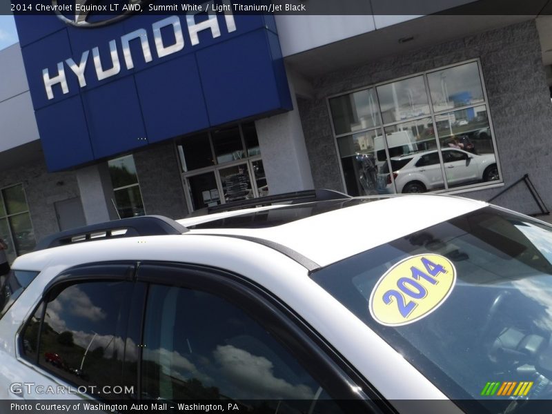 Summit White / Light Titanium/Jet Black 2014 Chevrolet Equinox LT AWD