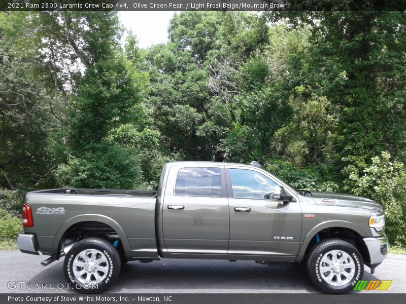  2021 2500 Laramie Crew Cab 4x4 Olive Green Pearl