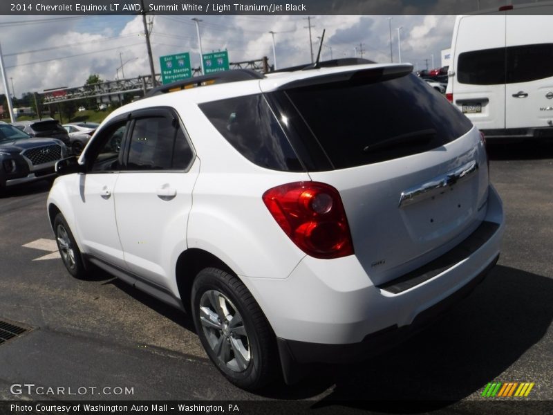 Summit White / Light Titanium/Jet Black 2014 Chevrolet Equinox LT AWD
