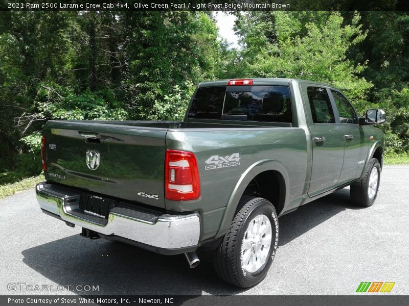  2021 2500 Laramie Crew Cab 4x4 Olive Green Pearl