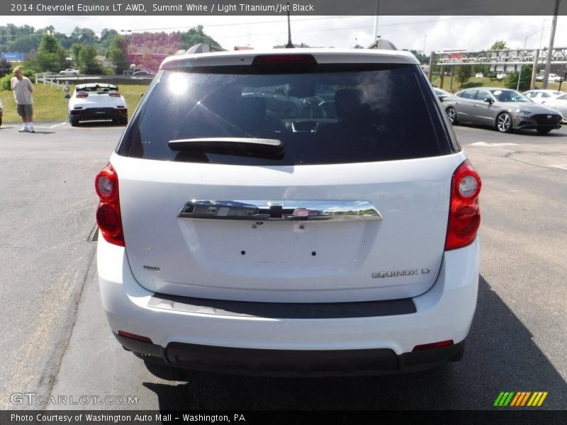 Summit White / Light Titanium/Jet Black 2014 Chevrolet Equinox LT AWD