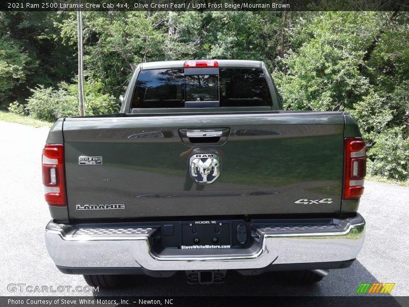 Olive Green Pearl / Light Frost Beige/Mountain Brown 2021 Ram 2500 Laramie Crew Cab 4x4