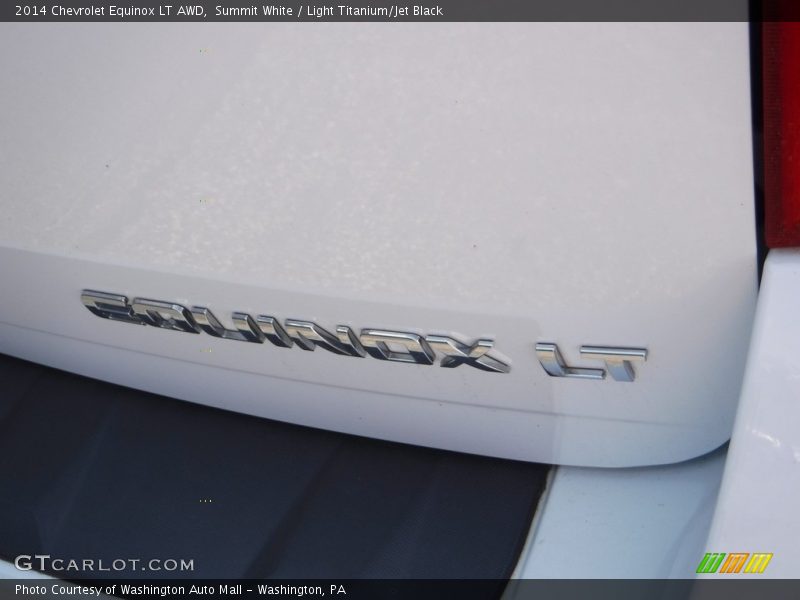 Summit White / Light Titanium/Jet Black 2014 Chevrolet Equinox LT AWD