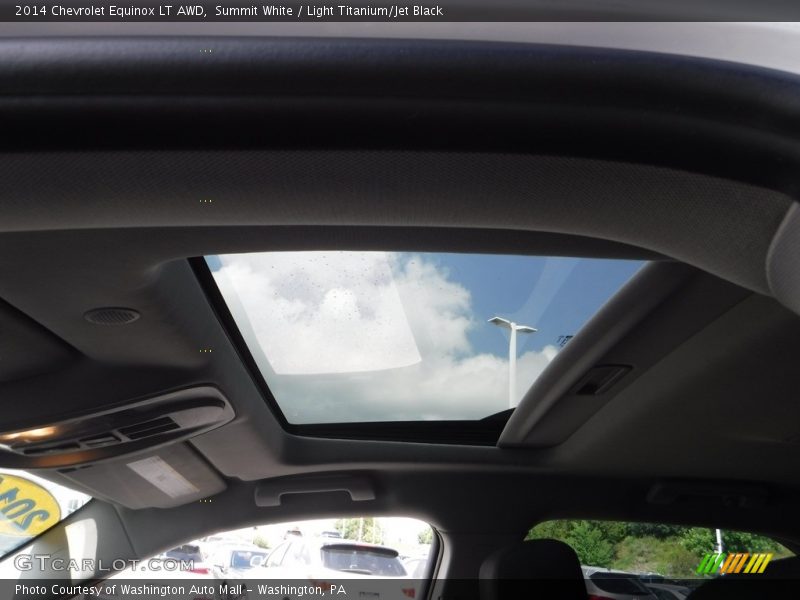 Summit White / Light Titanium/Jet Black 2014 Chevrolet Equinox LT AWD