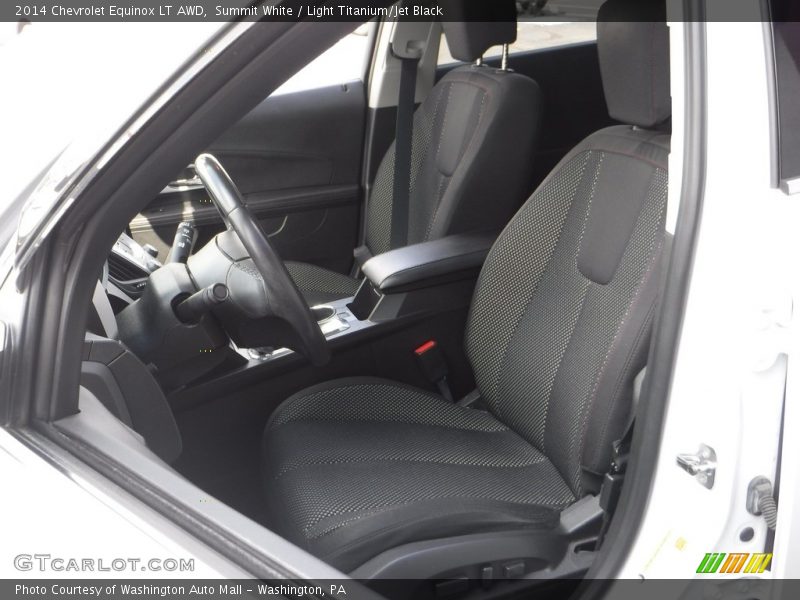 Summit White / Light Titanium/Jet Black 2014 Chevrolet Equinox LT AWD