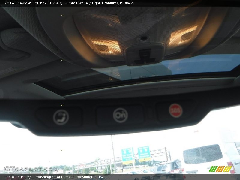 Summit White / Light Titanium/Jet Black 2014 Chevrolet Equinox LT AWD