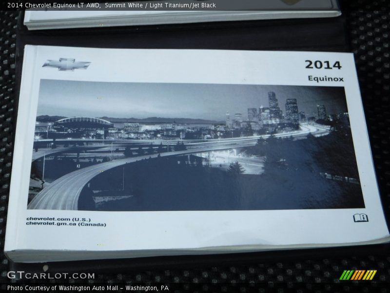 Summit White / Light Titanium/Jet Black 2014 Chevrolet Equinox LT AWD
