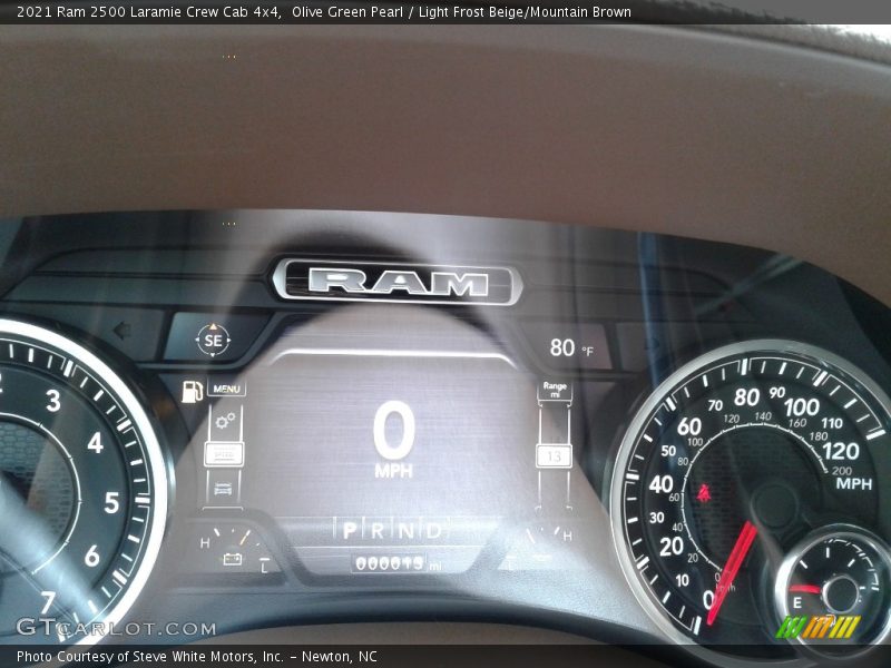  2021 2500 Laramie Crew Cab 4x4 Laramie Crew Cab 4x4 Gauges