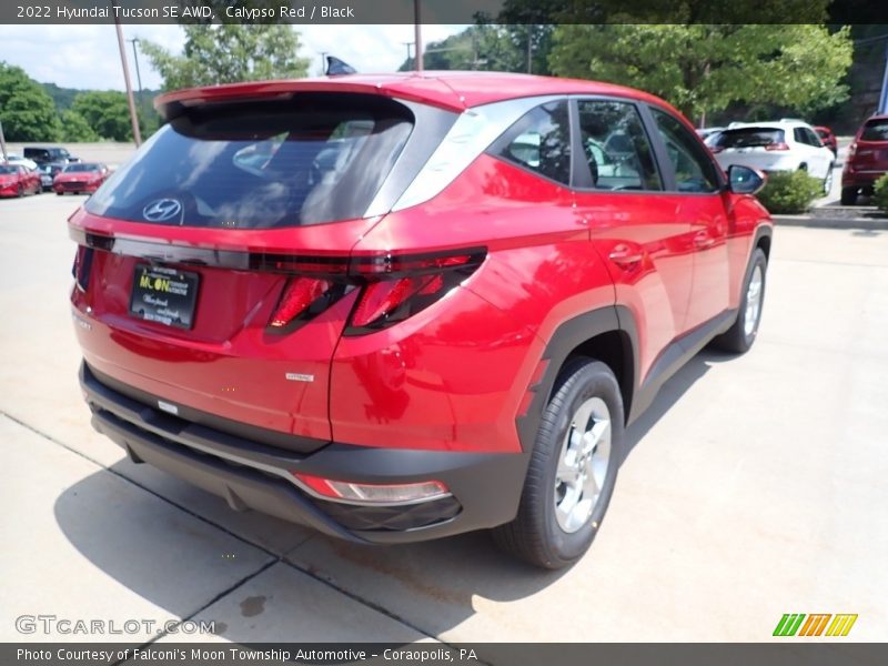 Calypso Red / Black 2022 Hyundai Tucson SE AWD