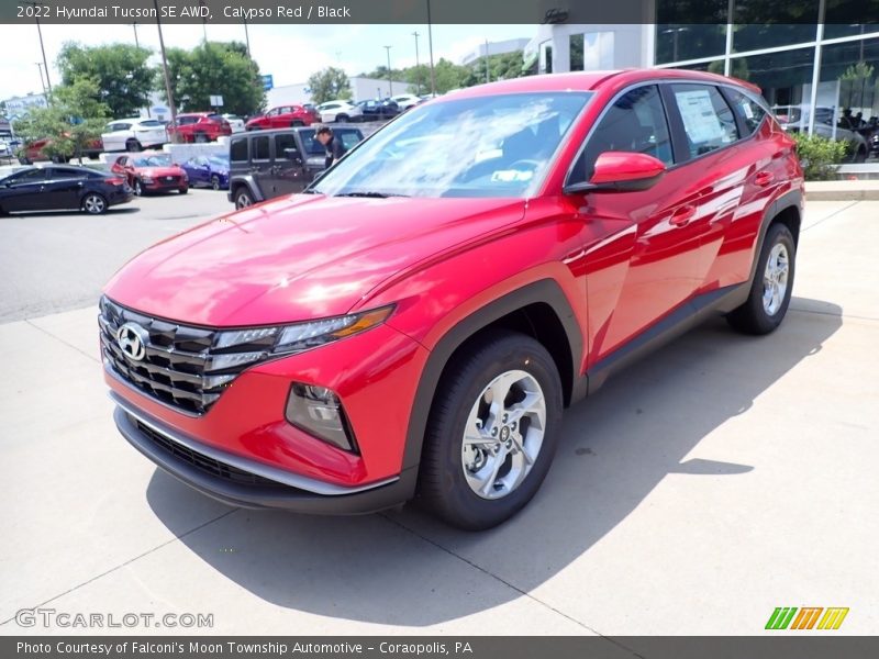 Calypso Red / Black 2022 Hyundai Tucson SE AWD