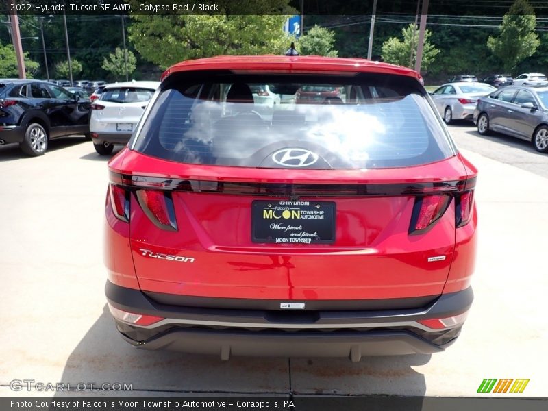 Calypso Red / Black 2022 Hyundai Tucson SE AWD