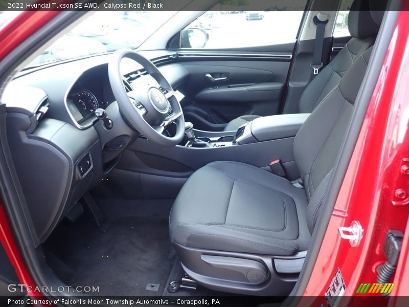 Calypso Red / Black 2022 Hyundai Tucson SE AWD