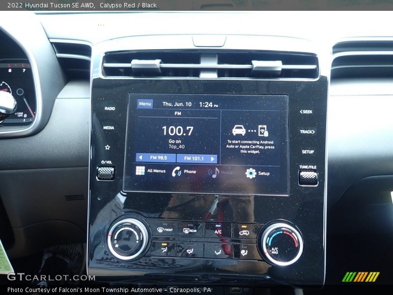 Calypso Red / Black 2022 Hyundai Tucson SE AWD