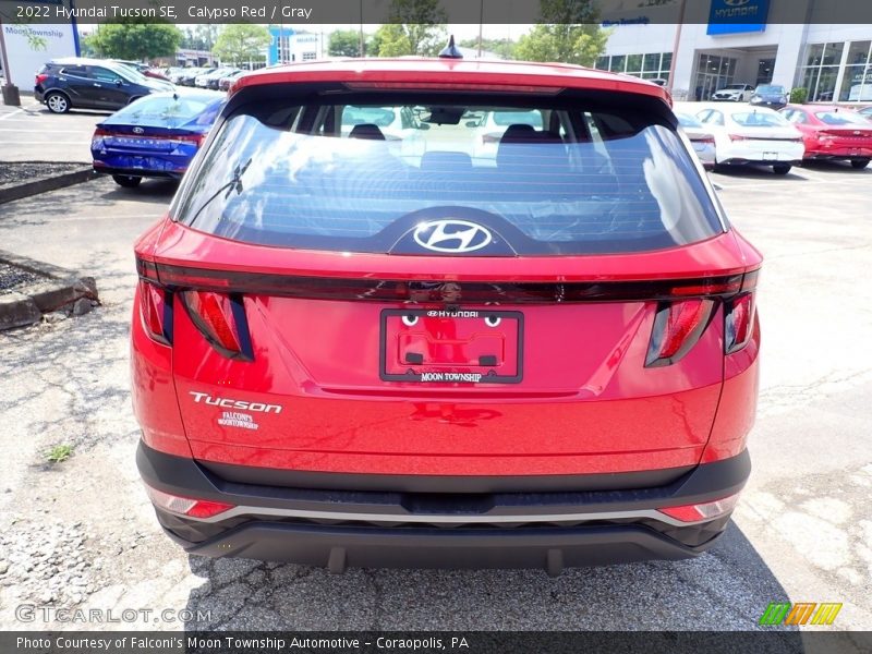Calypso Red / Gray 2022 Hyundai Tucson SE