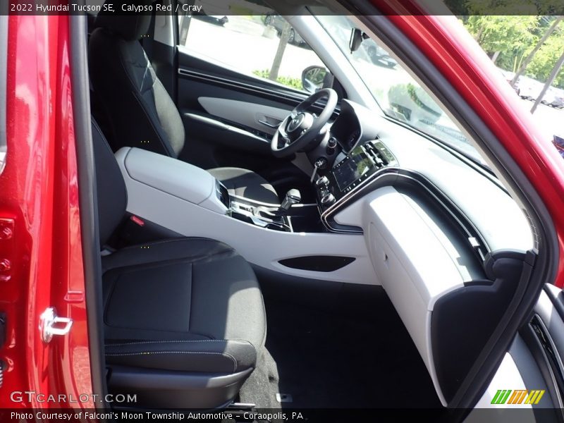 Calypso Red / Gray 2022 Hyundai Tucson SE