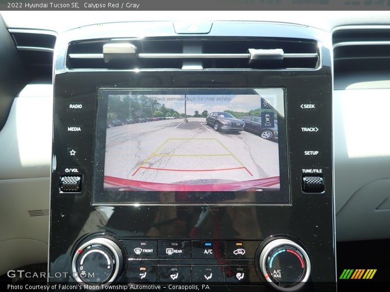 Calypso Red / Gray 2022 Hyundai Tucson SE