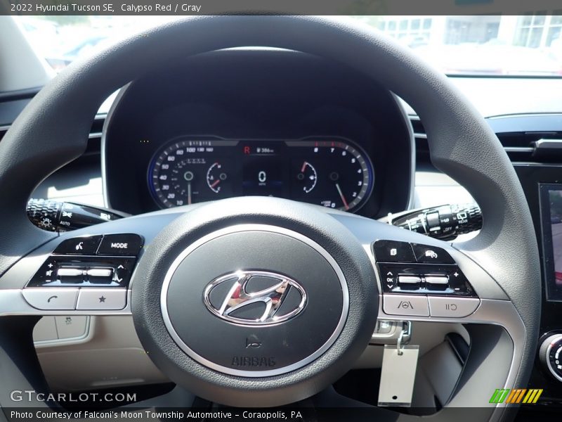 Calypso Red / Gray 2022 Hyundai Tucson SE