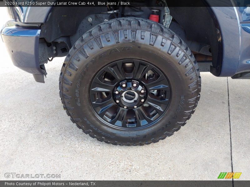 Blue Jeans / Black 2020 Ford F250 Super Duty Lariat Crew Cab 4x4