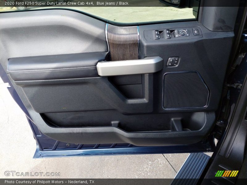 Blue Jeans / Black 2020 Ford F250 Super Duty Lariat Crew Cab 4x4