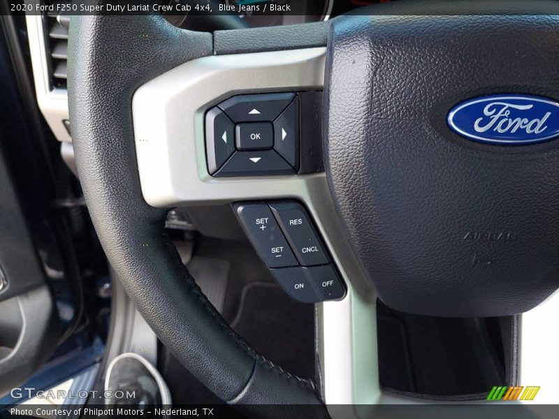 Blue Jeans / Black 2020 Ford F250 Super Duty Lariat Crew Cab 4x4