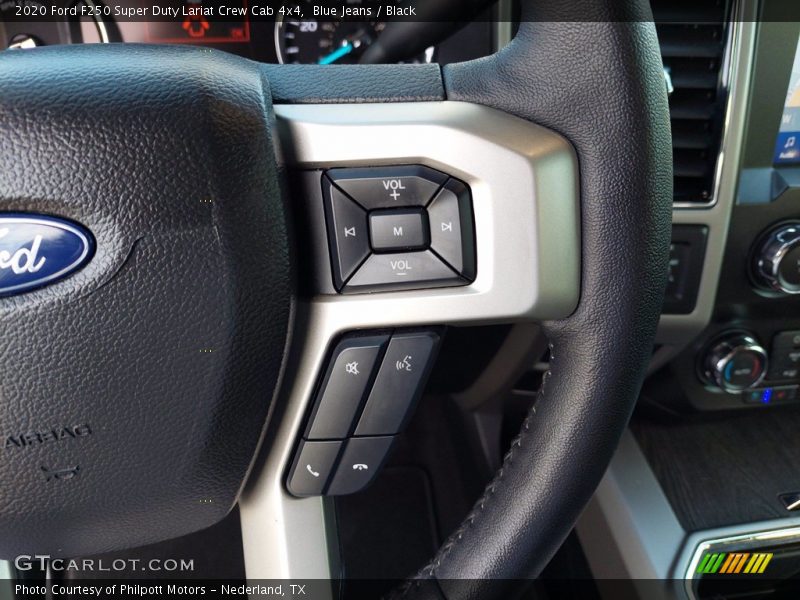 Blue Jeans / Black 2020 Ford F250 Super Duty Lariat Crew Cab 4x4