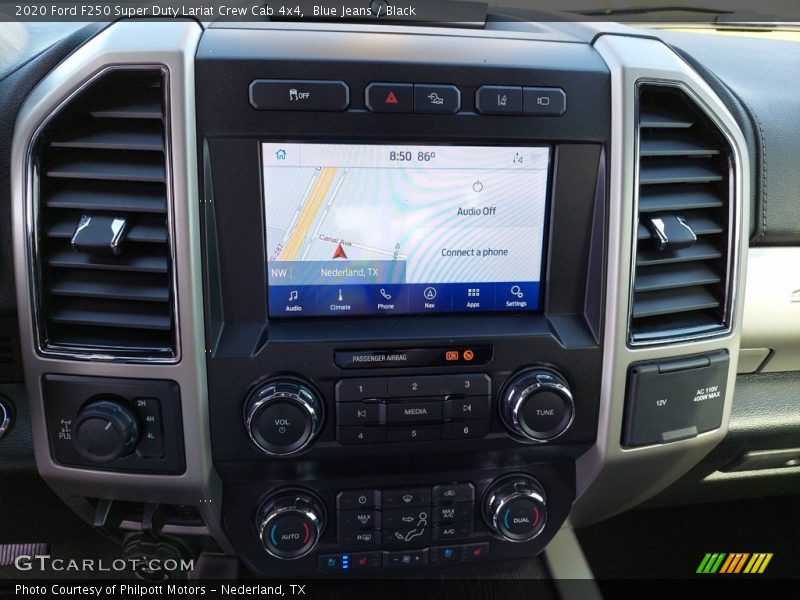 Blue Jeans / Black 2020 Ford F250 Super Duty Lariat Crew Cab 4x4