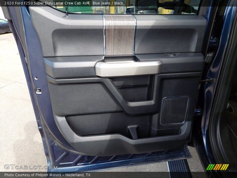Blue Jeans / Black 2020 Ford F250 Super Duty Lariat Crew Cab 4x4