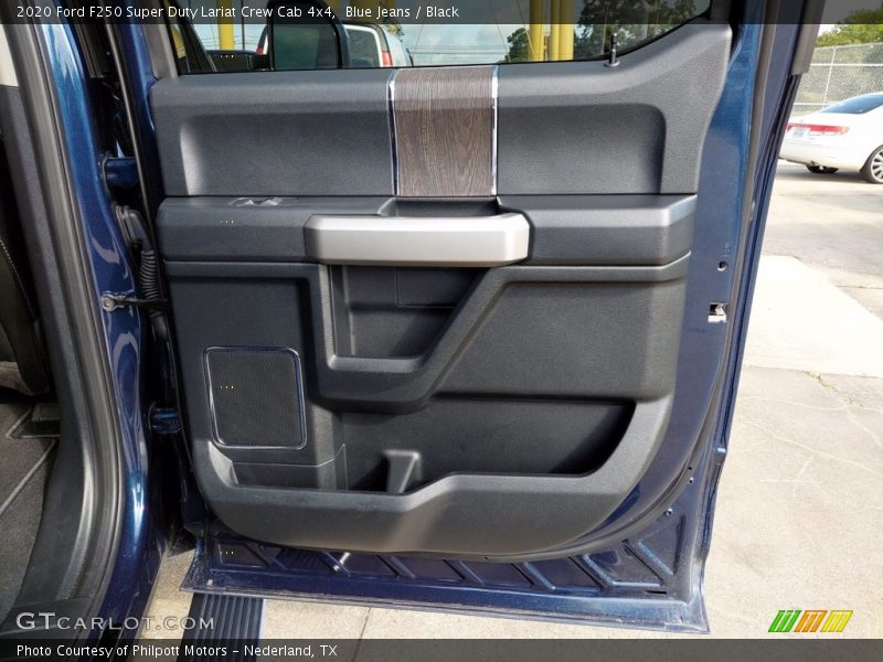 Blue Jeans / Black 2020 Ford F250 Super Duty Lariat Crew Cab 4x4