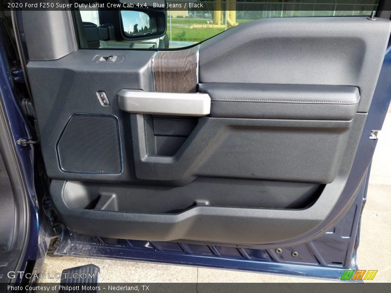 Blue Jeans / Black 2020 Ford F250 Super Duty Lariat Crew Cab 4x4