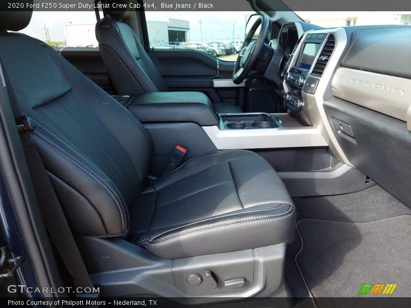Blue Jeans / Black 2020 Ford F250 Super Duty Lariat Crew Cab 4x4