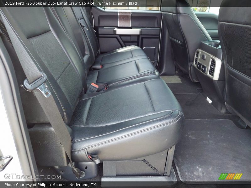 White Platinum / Black 2019 Ford F250 Super Duty Lariat Crew Cab 4x4