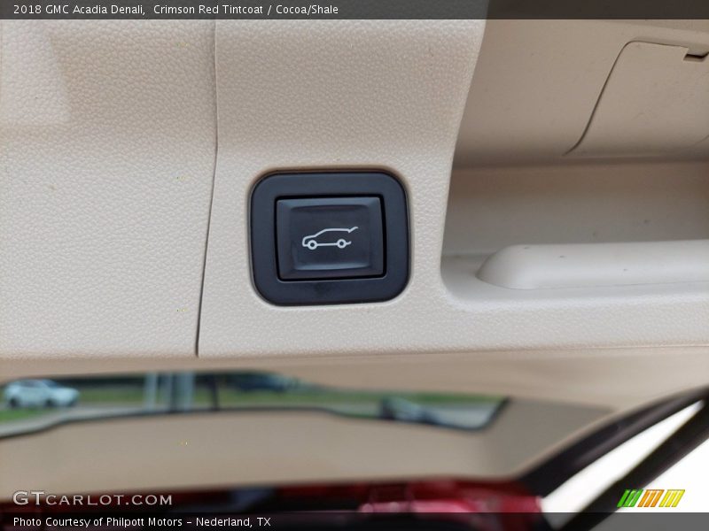 Crimson Red Tintcoat / Cocoa/Shale 2018 GMC Acadia Denali