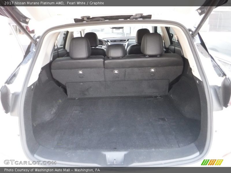Pearl White / Graphite 2017 Nissan Murano Platinum AWD